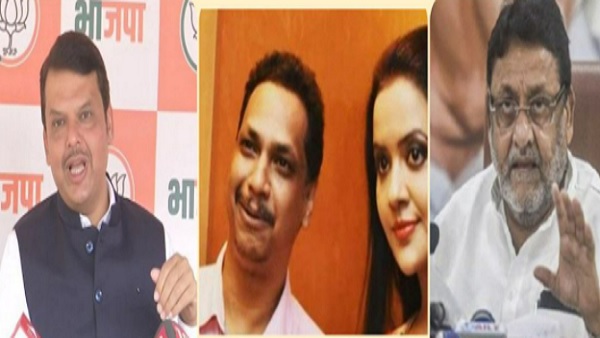 अमृता फडणवीस ने नवाब मलिक को भेजा मानहानि का नोटिस अमृता फडणवीस ने नवाब मलिक को भेजा मानहानि का नोटिस