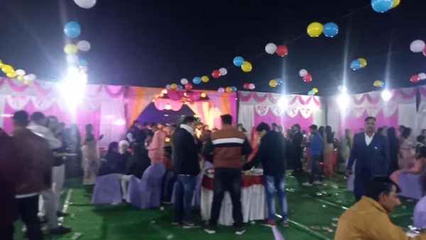 जिला प्रशासन को गुमराह कर किया गया शादी का आयोजन जिला प्रशासन को गुमराह कर किया गया शादी का आयोजन