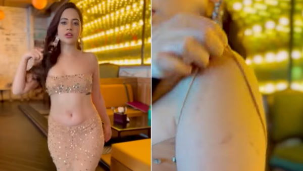 तैयार होते हुए शेयर किया वीडियो