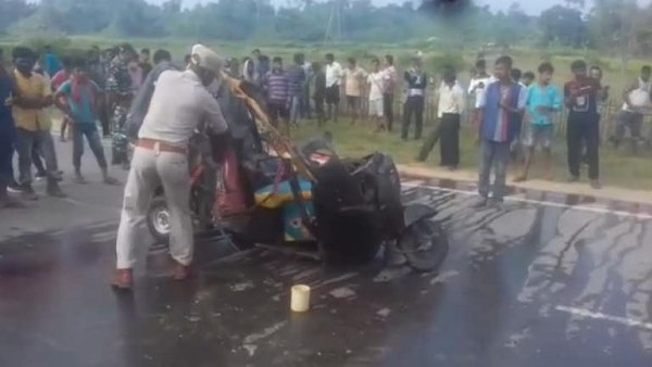 असम में हुआ जानलेवा हादसा
