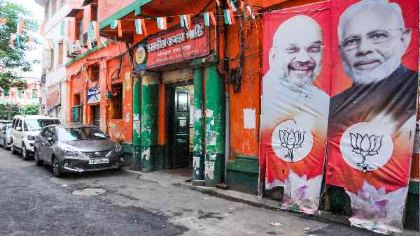 बंगाल में कैसे गिरता गया है भाजपा का वोट शेयर 
