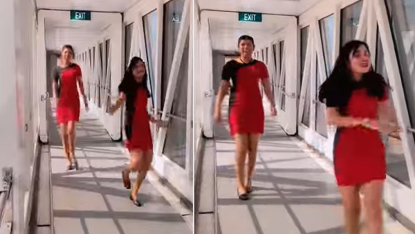 पंजाबी गाने पर जबरदस्त डांस