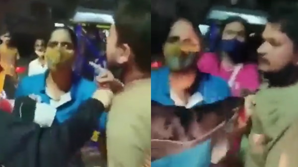 कैब ड्राइवर के बचाव में उतरे लोग