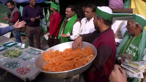 farmers celebrate