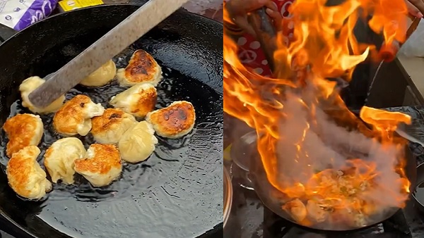 इंदिरापुरम में खाईए फायर मोमोज