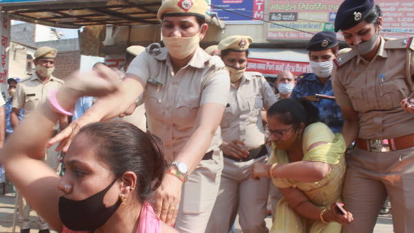 आदेश के बाद पुलिस ने किए सुरक्षा के कड़े इंतजाम