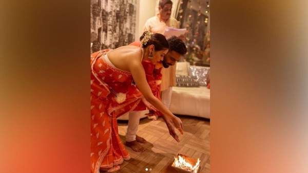 दोनों ने हिंदू-मुस्लिम रिवाज से रचाई शादी। दोनों ने हिंदू-मुस्लिम रिवाज से रचाई शादी।
