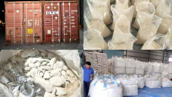 radioactive material in a vessel going from Karachi Pakistan to Shanghai China, seized in Gujarat