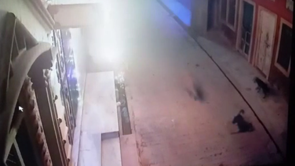 वायरल सीसीटीवी फुटेज गांव तिंवरी का 