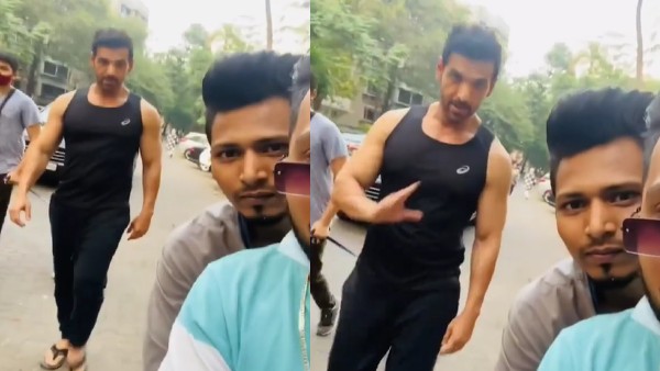 एक्टर का वीडियो बनाने में लगे था फैन 