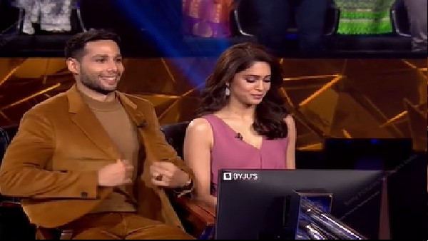 सिद्धांत ने एक रैप सॉन्ग भी गाया