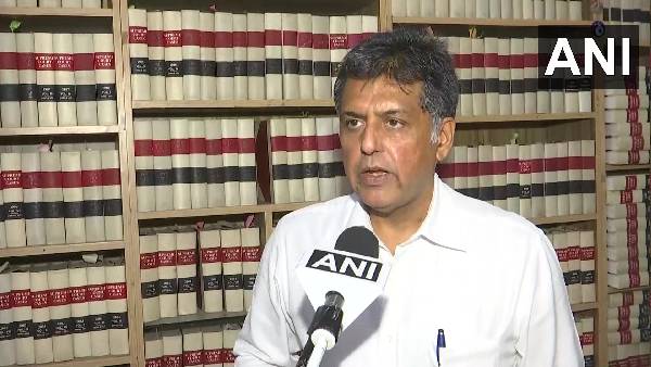 Congress leader Manish Tiwari Congress leader Manish Tiwari