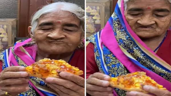 नाती ने बनाया नानी का वीडियो