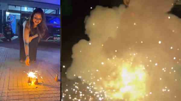 Bhojpuri actress Rani Chatterjee survived an accident with crackers on Diwali Bhojpuri actress Rani Chatterjee survived an accident with crackers on Diwali