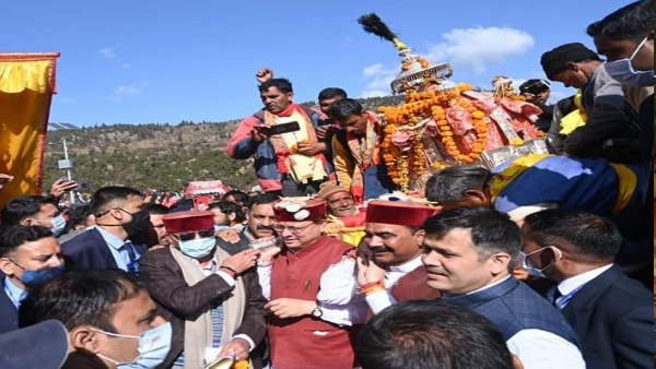 सेमनागराजा पहुंचे सीएम