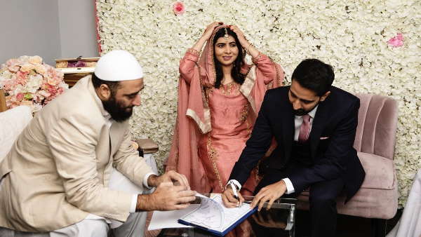 मलाला ने ट्विटर पर शेयर की हैं शादी की तस्वीरे