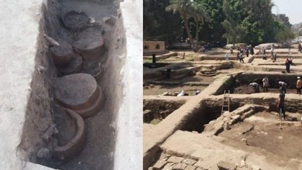 लंगूर की मूर्ति भी मिली लंगूर की मूर्ति भी मिली