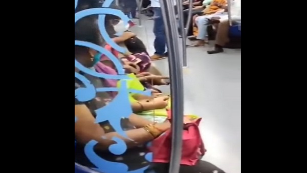 कैसे पता चला ये वीडियो दिल्ली मेट्रो का नहीं?