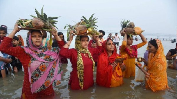 उगते हुए सूर्य को अर्घ्य दिया जाएगा