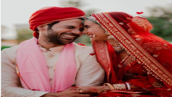 पत्रलेखा ने भी शेयर की शादी की तस्वीर, राजकुमार ने किया कमेंट