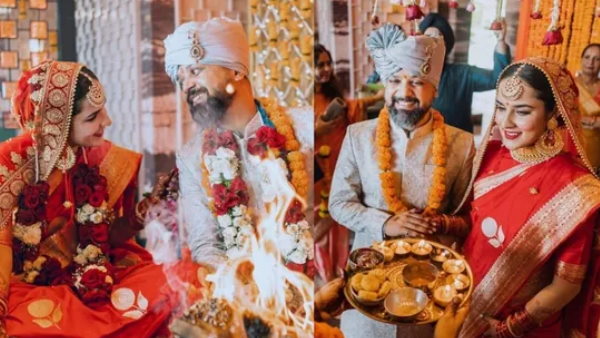 अंगिरा धर आनंद तिवारी की शादी अंगिरा धर आनंद तिवारी की शादी