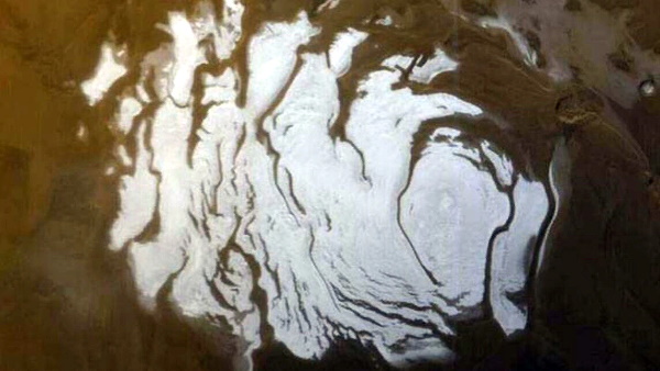 अंतरिक्ष यान मंगल की मिट्टी के सबसे ऊपरी मीटर में हाइड्रोजन की मैपिंग कर रहा था