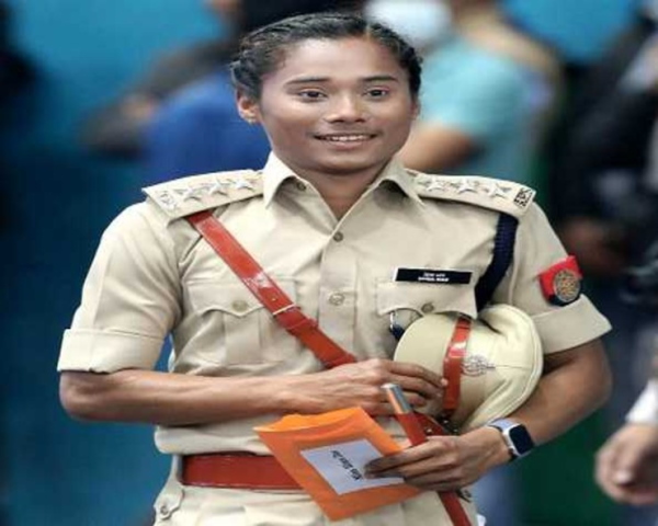 हिमा दास डीएसपी असम पुलिस