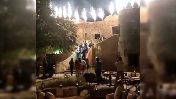 शाही किले से वायरल हुआ वीडियो?