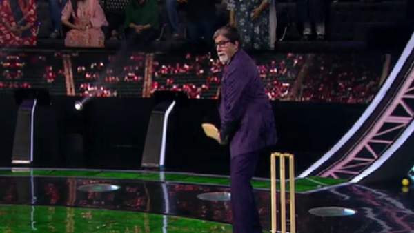 बिग बी ने भज्जी की बॉल पर मारा छक्का बिग बी ने भज्जी की बॉल पर मारा छक्का