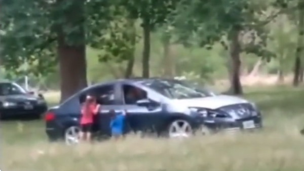 मौके पर पहुंची पुलिस, महिला-ब्वॉयफ्रेंड को किया गिरफ्तार