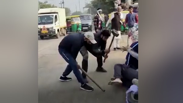 young man attacked by a hammer In Haryanas Faridabad district, two accused arrested