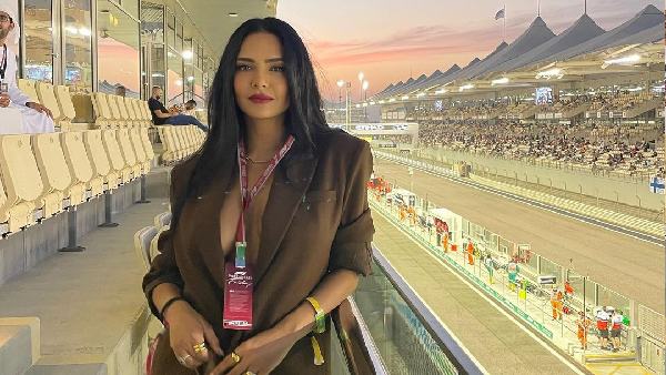  ब्रालेस होकर 'फॉर्मूला 1' देखने पहुंची ईशा