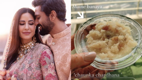 विक्की कौशल को मीठे में खिलाई ये डिश विक्की कौशल को मीठे में खिलाई ये डिश