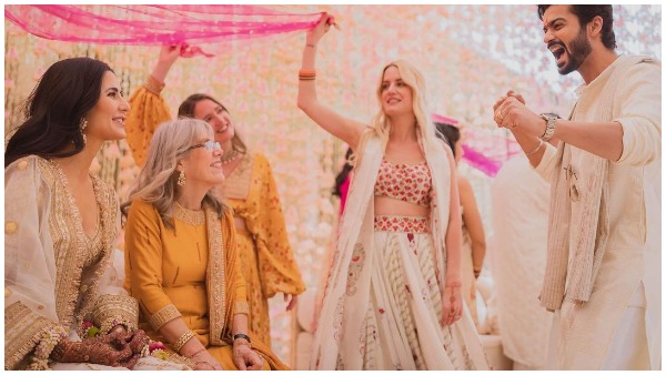 'शुक्र, सब्र और खुशी...', हल्दी की तस्वीरों को शेयर कर विक्की-कैट ने लिखा