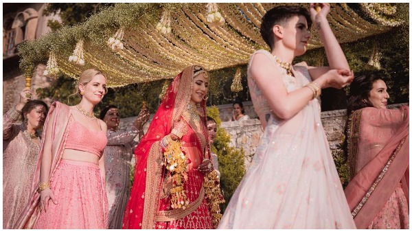 सब्यसाची ने बताया कैसे डिजाइन किया कैट-विक्की का वेडिंग आउटफिट