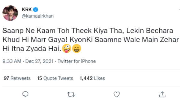 राधे के समय भी चर्चा में रहे थे केआरके
