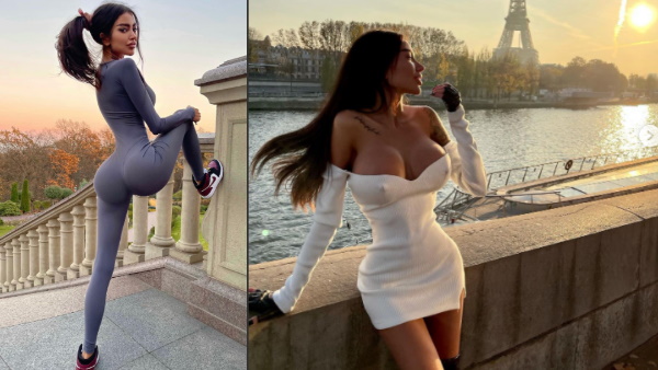 वीडियो गेम के करेक्टर सी दिखने लगी मॉडल