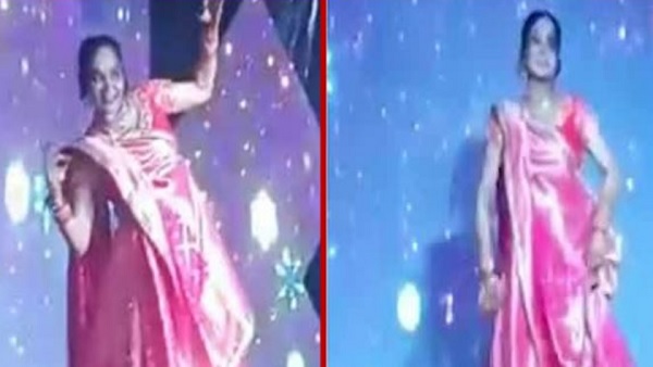 भांजे की शादी समारोह में किया डांस