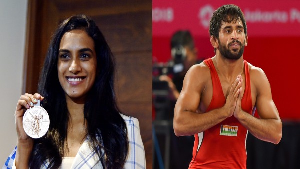 पीवी सिंधु और बजरंग पूनिया