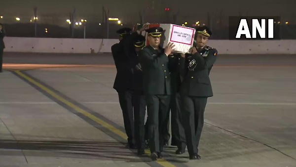 CDS Bipin Rawat Narendra Modi Rajnath Singh pay respects delhi