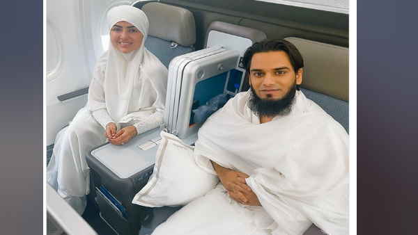 मौलाना पति संग खूबसूरत सफर पर निकली सना खान मौलाना पति संग खूबसूरत सफर पर निकली सना खान