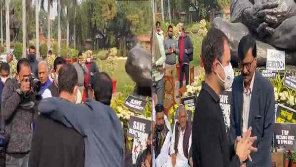 राहुल से बोले राउत- आप आए बहार आई