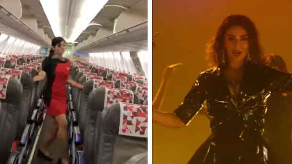 ट्रेंडिंग सॉन्ग का हुक स्टेप भी किया 