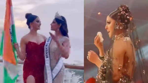 तिरंगे के साथ मिस यूनिवर्स 2021 हरनाज संधू के साथ शेयर किया ये वी‍डियो 