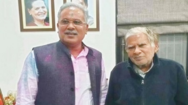 पिता से मुख्यमंत्री भूपेश बघेल के वैचारिक मतभेद 