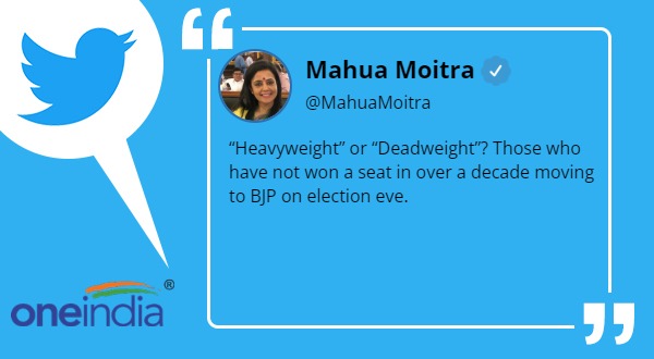 TMC MP Mahua Moitra takes dig after RPN Singh resigns from Congress