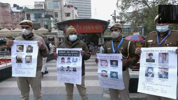 Republic Day Delhi: Police put up posters of Al-Qaeda terrorists City, tight security with thousands troops