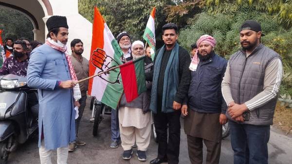 कांग्रेस के समर्थन में संकल्प यात्रा