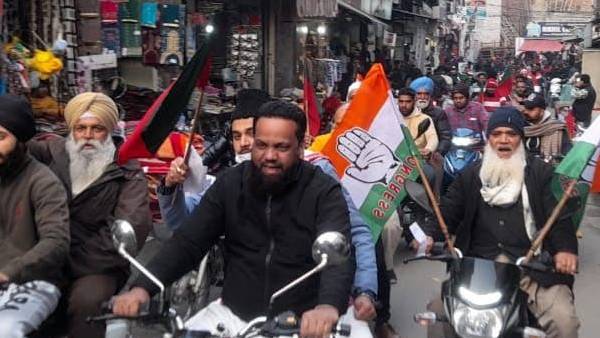 संकल्प यात्रा में हज़ारों लोग शामिल