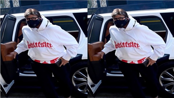 अमिताभ की हूडी के कायल हुए फैंस अमिताभ की हूडी के कायल हुए फैंस